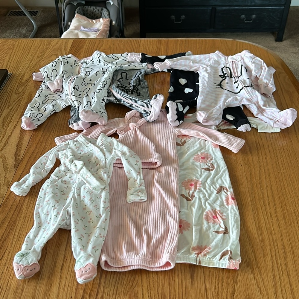 Preemie Clothes Bundle for Baby Girl